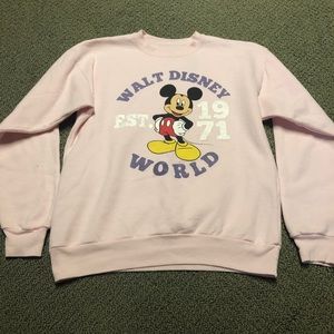 Disney crew neck sweatshirt